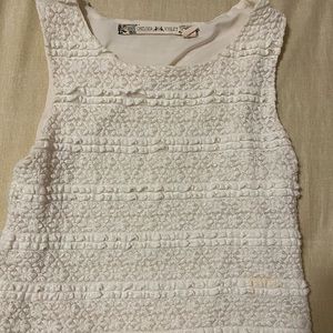 Chelsea & Violet shirt. Cream colored. Worn lightly.